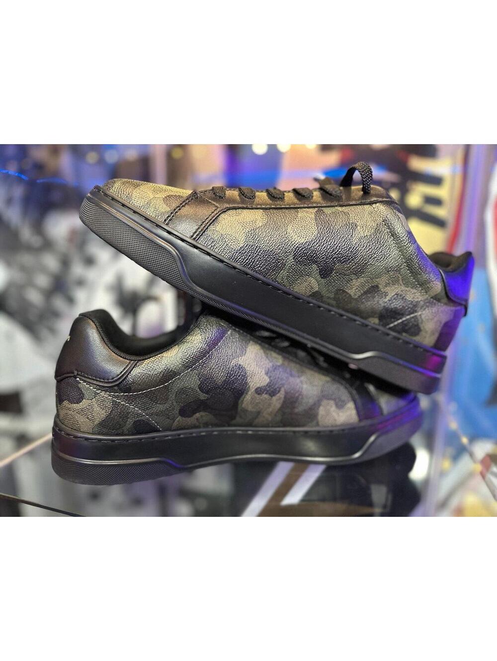 Coach High Line Sneaker In Signature Camo Print SIZE: 11 NEW - Picture 8 of 8